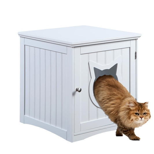 PetPals Hideaway Litter Box Enclosure & Nightstand