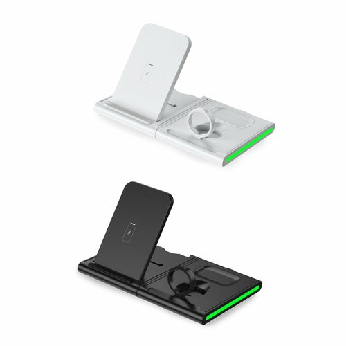 Magnetic Power Tiles | 4 in 1 Wireless Charging