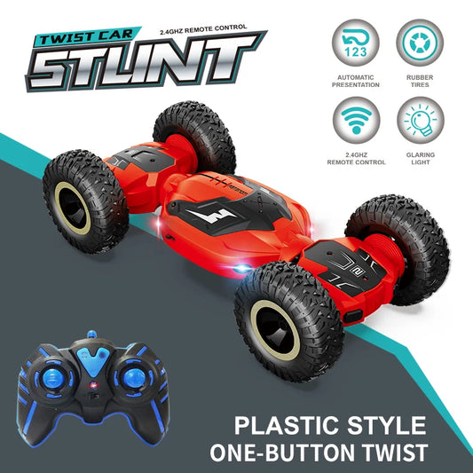 LateurGo Twist Car Stlint - 2.4G Radio Remote Control Stunt Car