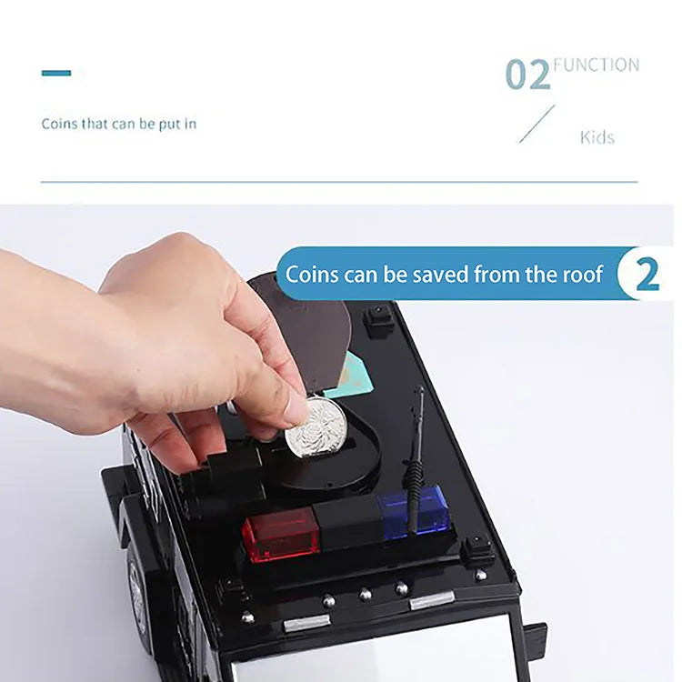 New Music Cash Truck Car Piggy Bank