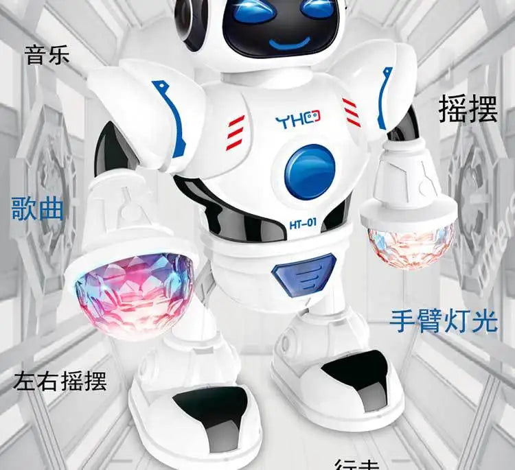 LED Lights Electric Dancing Robot | Educational Toys