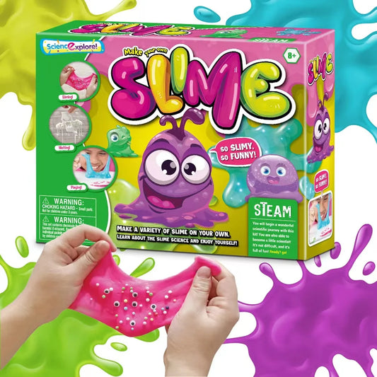SlimeCraft DIY Kit | Educational Slime Set for Kids