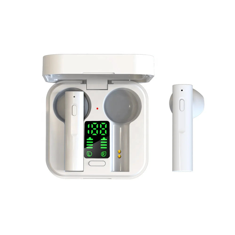 Wireless Noise Cancelling Air6Plus Solar-Powered Earbuds