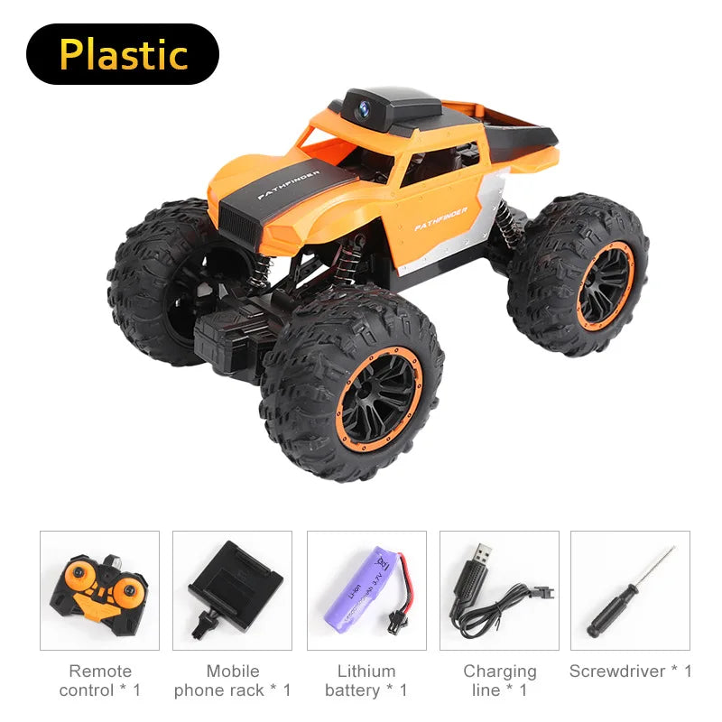 LateurGo Alloy RC Car with HD 720P WIFI FPV Camera and Remote Control
