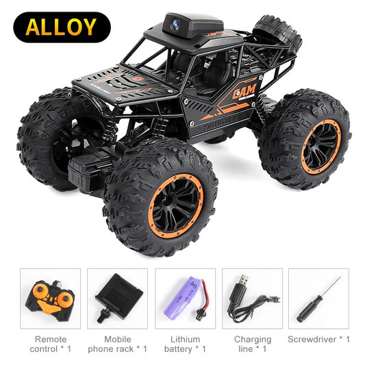 LateurGo Alloy RC Car with HD 720P WIFI FPV Camera and Remote Control