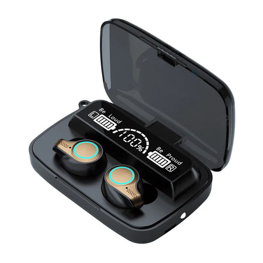 LateurGo TWS Air M18 Earphones - True Wireless Earbuds with Power Bank