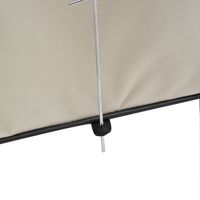 LateurGo PawHut 49.2-inch Soft Pet Playpen - Folding Tent Kennel for Puppies and Cats