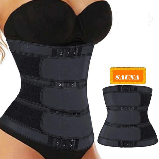 LateurGo Three Belt Women's Waist Trainer - Lose Weight While Working Out