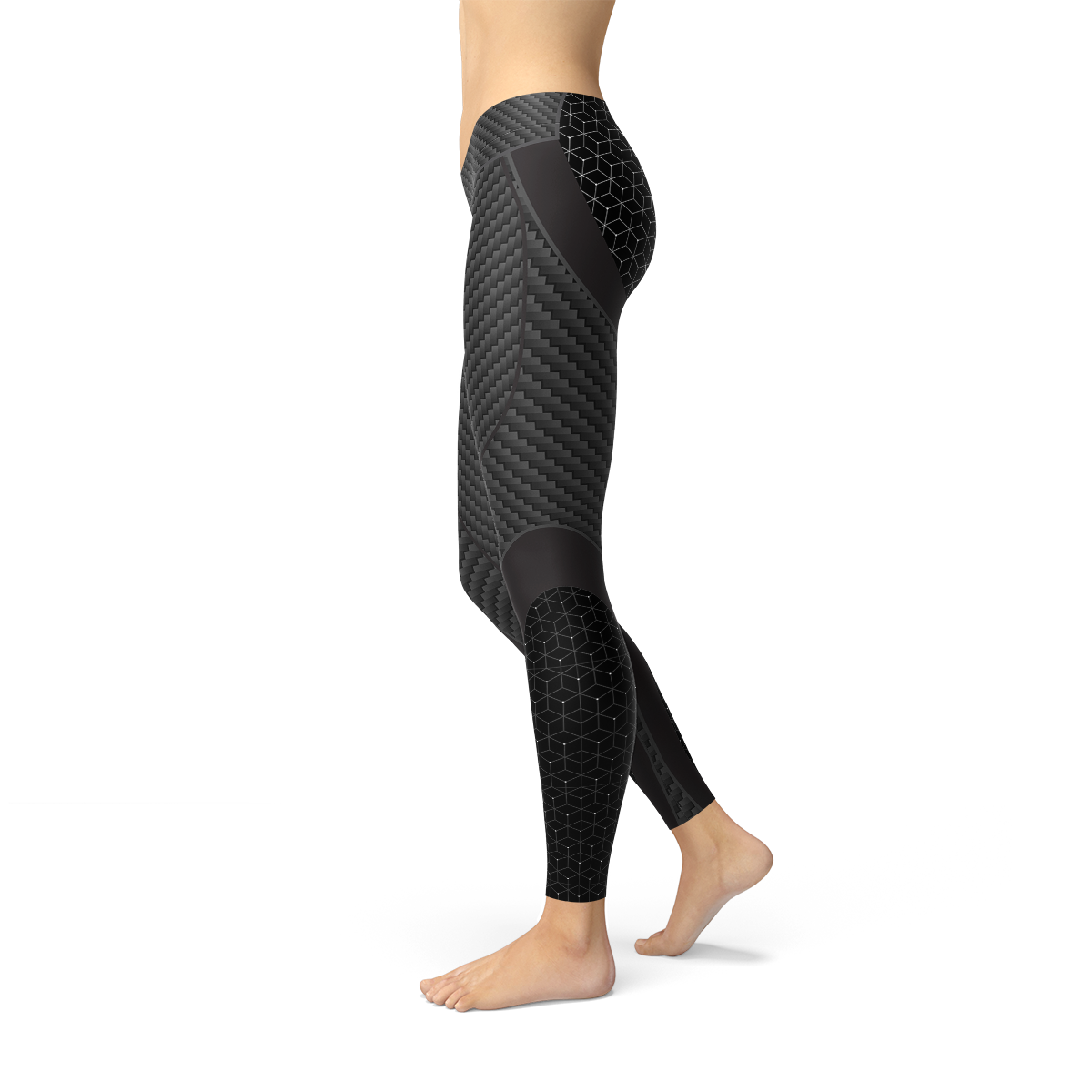 LateurGo Women's Carbon Fiber Sports Leggings - High Performance Activewear