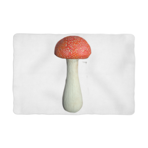 Stylish Mushroom Sublimation Pet Blanket