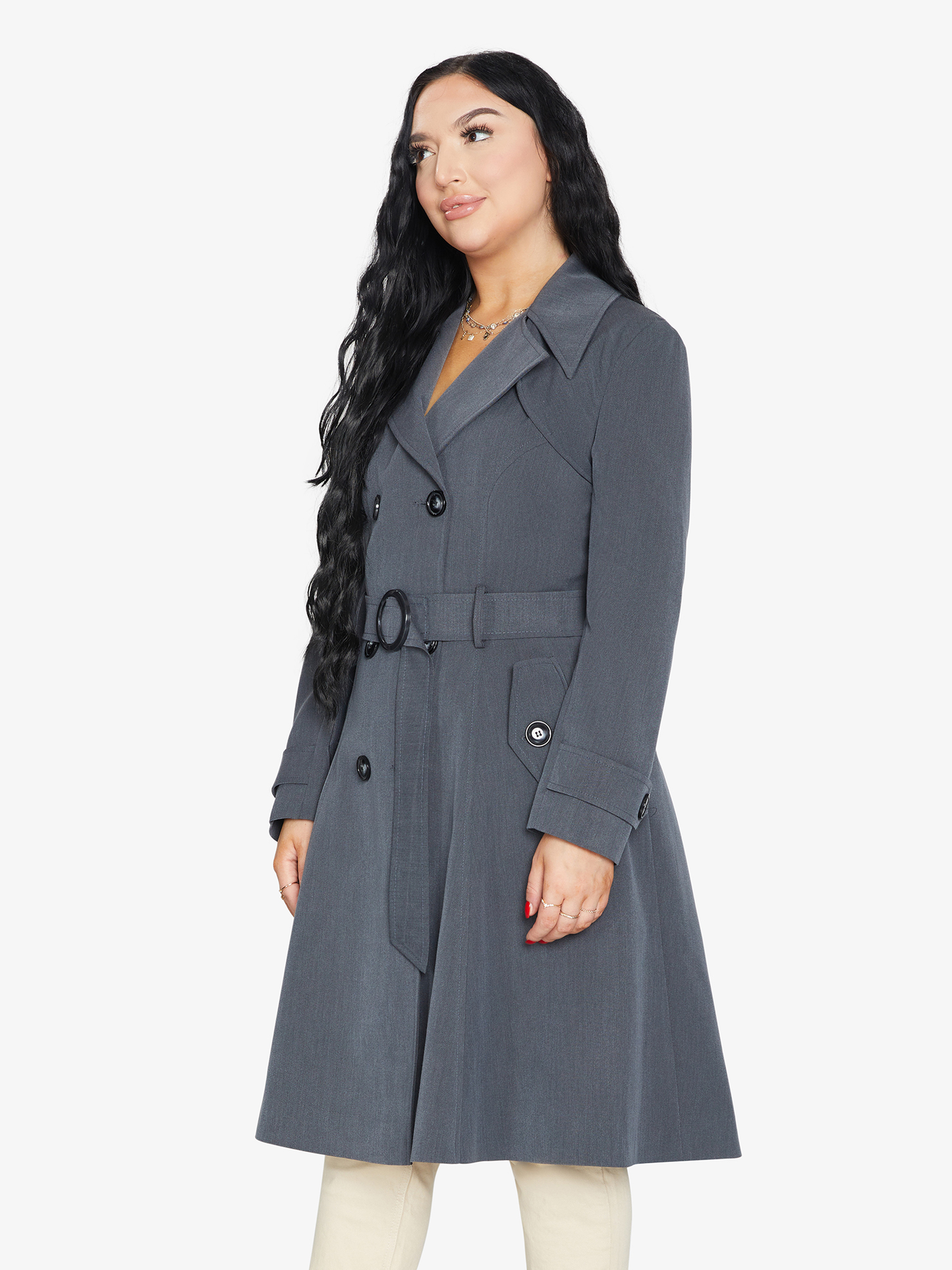 Online Double Breasted Trench Coat for Women | LateurGo 