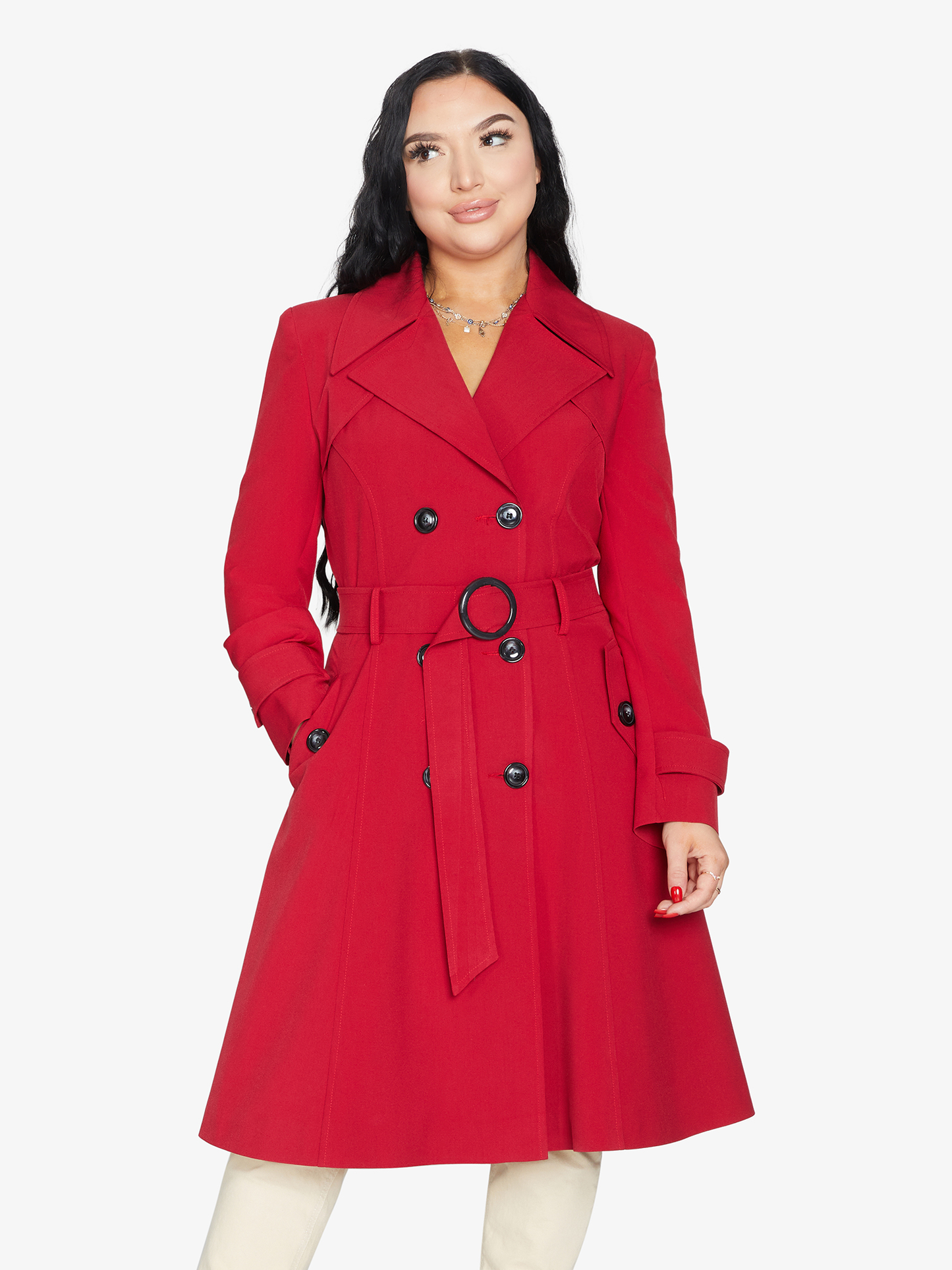 Online Double Breasted Trench Coat for Women | LateurGo 