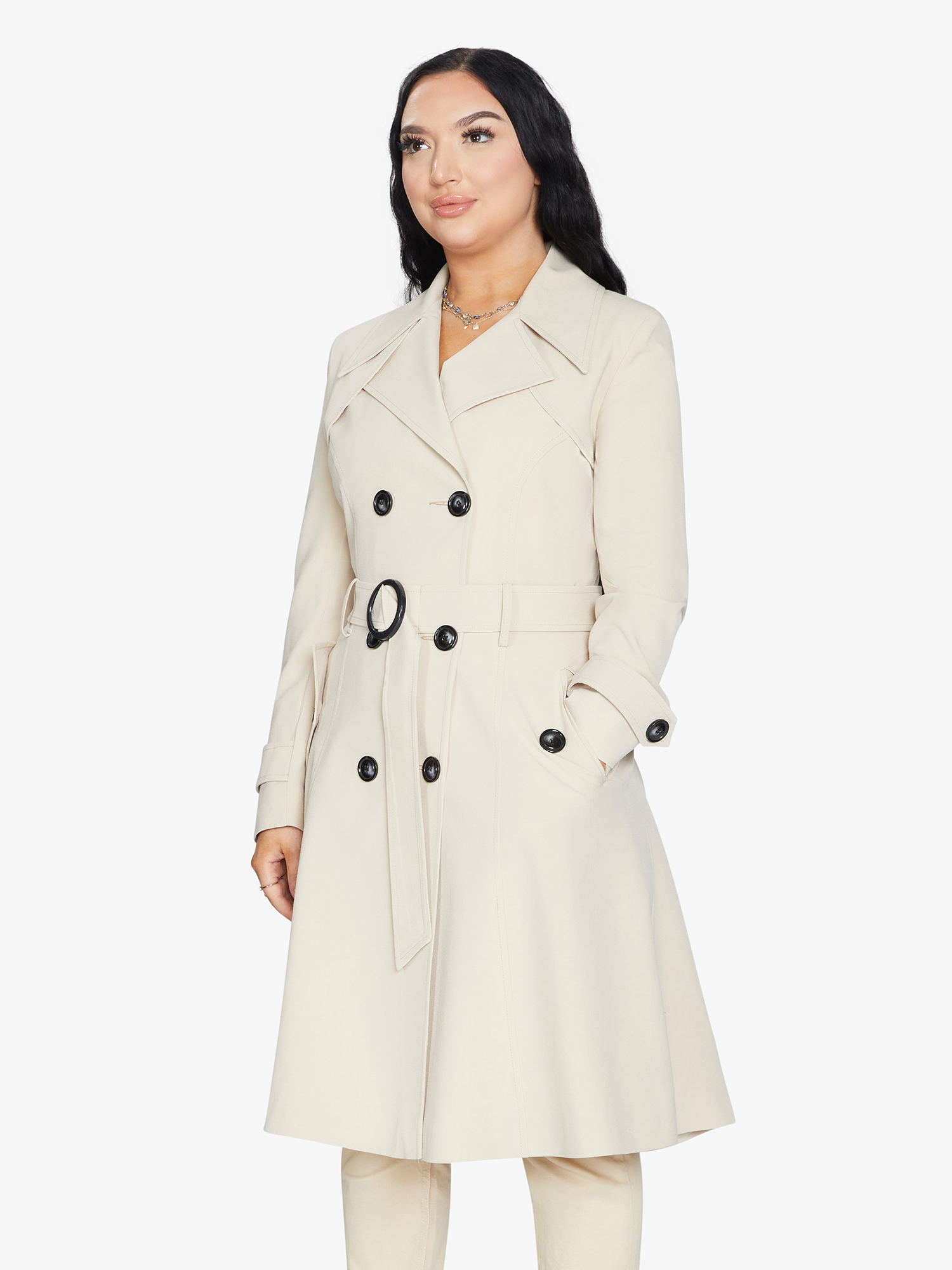 Online Double Breasted Trench Coat for Women | LateurGo 