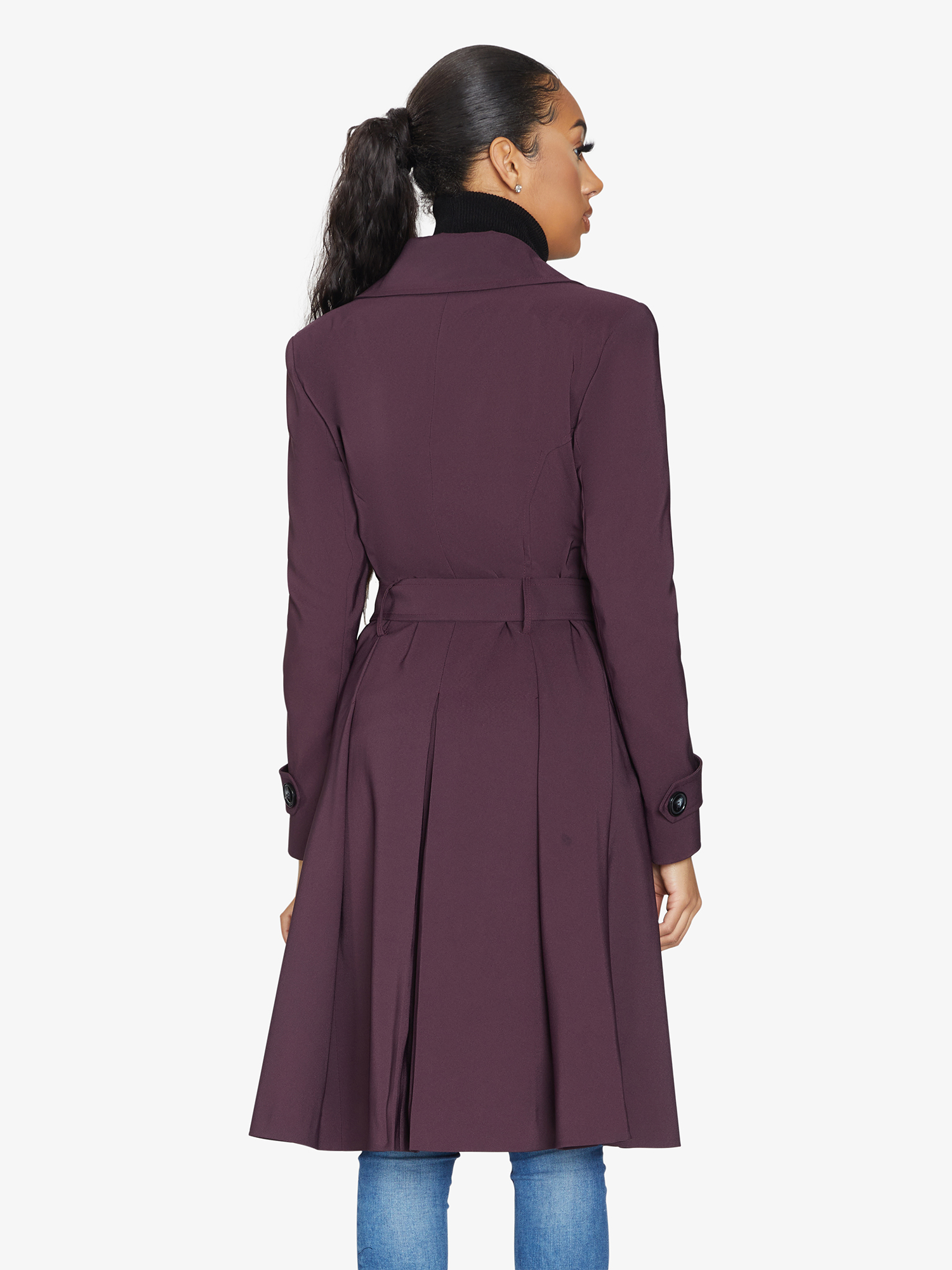 Online Double Breasted Trench Coat for Women | LateurGo 