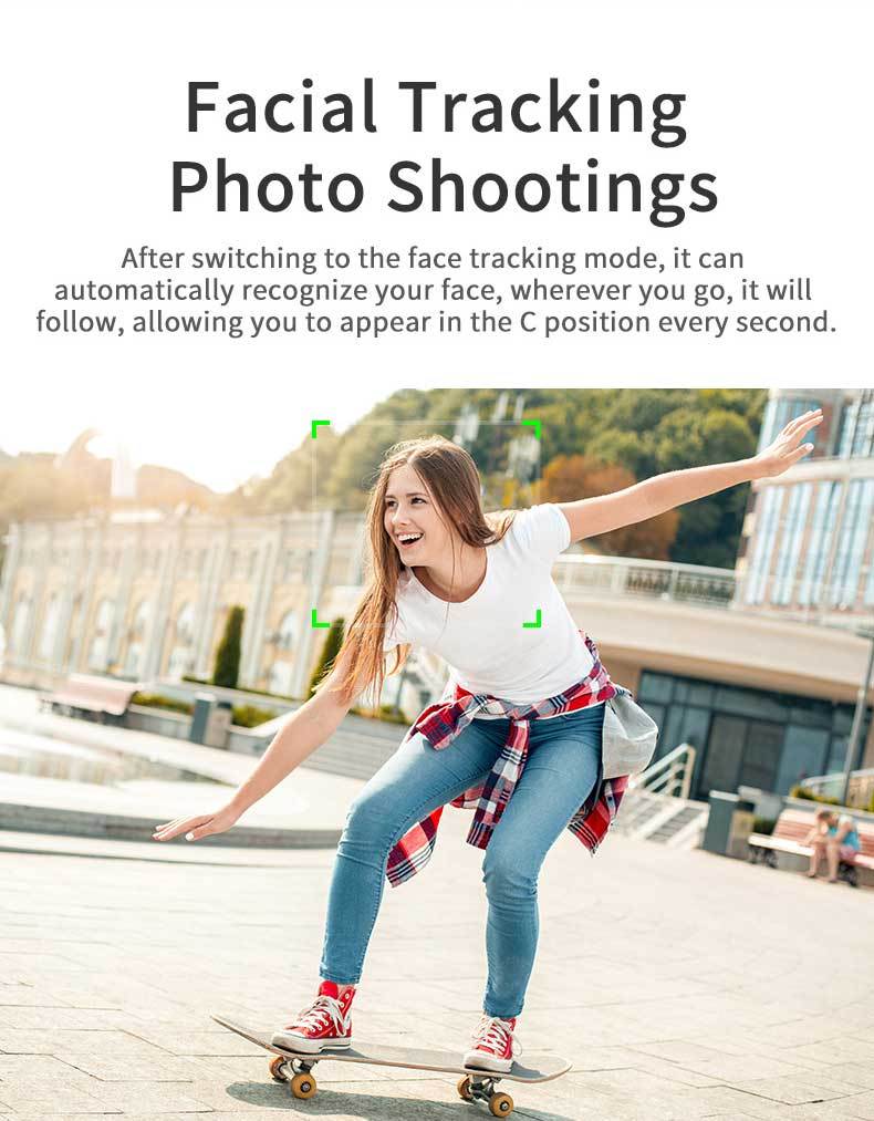 Robo 360 AI Gimbal | Smart Live Video Recorder