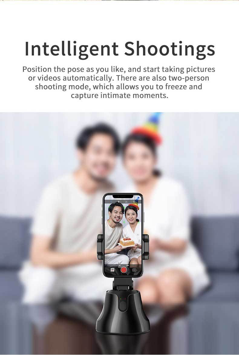 Robo 360 AI Gimbal | Smart Live Video Recorder