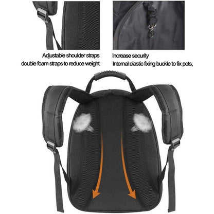 Pet Carrier Bag | Pet Hardshell Traveling Backpack