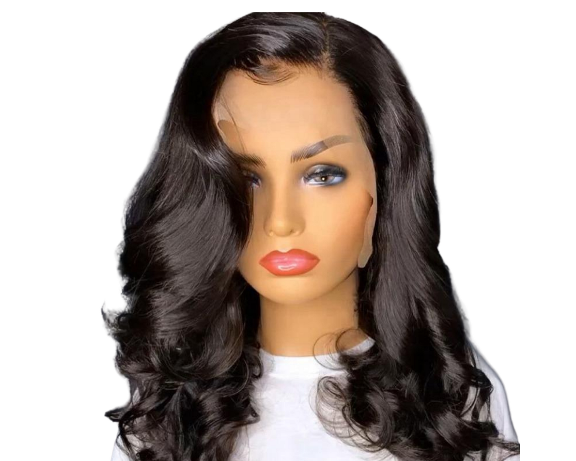 LateurGo 180% Density Body Wave Short Bob Lace Front Human Hair Wig