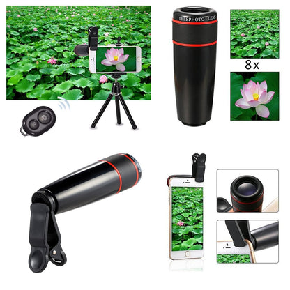 LateurGo 11 in 1 Smartphone Camera Lens Kit for Enhanced Mobile Photography