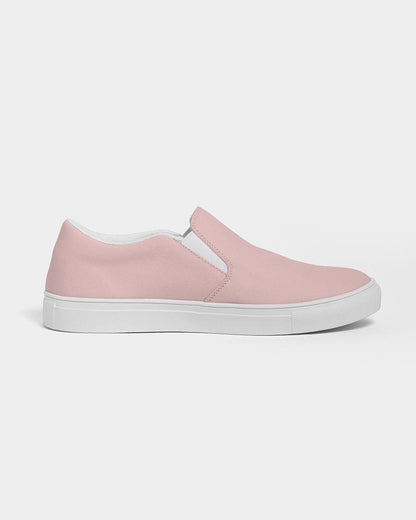 LateurGo Women's Rose Pink Slip-on Canvas Sports Shoes - Comfortable and Trendy