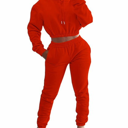 LateurGo Women's Spring and Winter Plush Sports Casual Suit