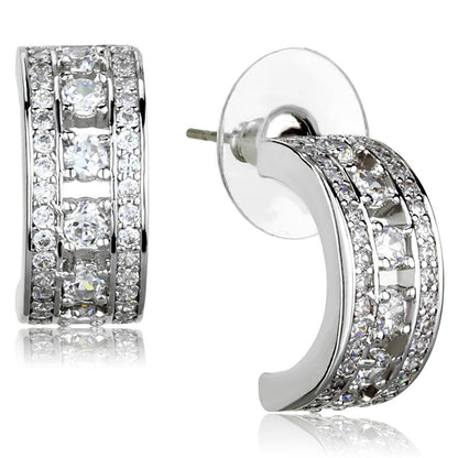  Rhodium Brass Jewelry Sets with AAA Grade CZ | LateurGo