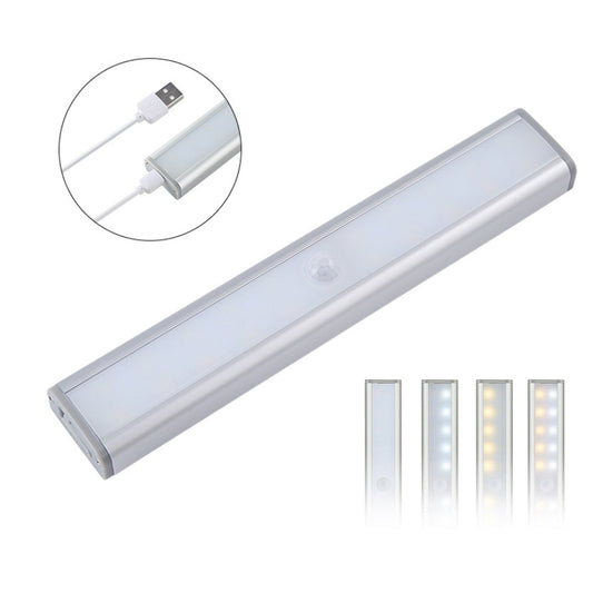 Motion LED Lights with Rechargeable Battery, 20 Units - LateurGo 