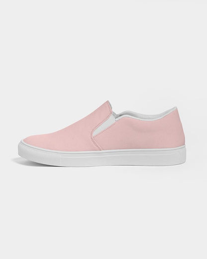 LateurGo Women's Rose Pink Slip-on Canvas Sports Shoes - Comfortable and Trendy