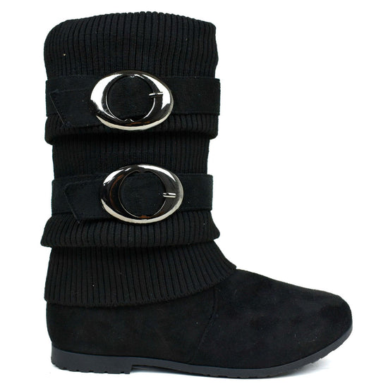 LateurGo Black Leggings Boot for Women, trendy and stylish footwear collection