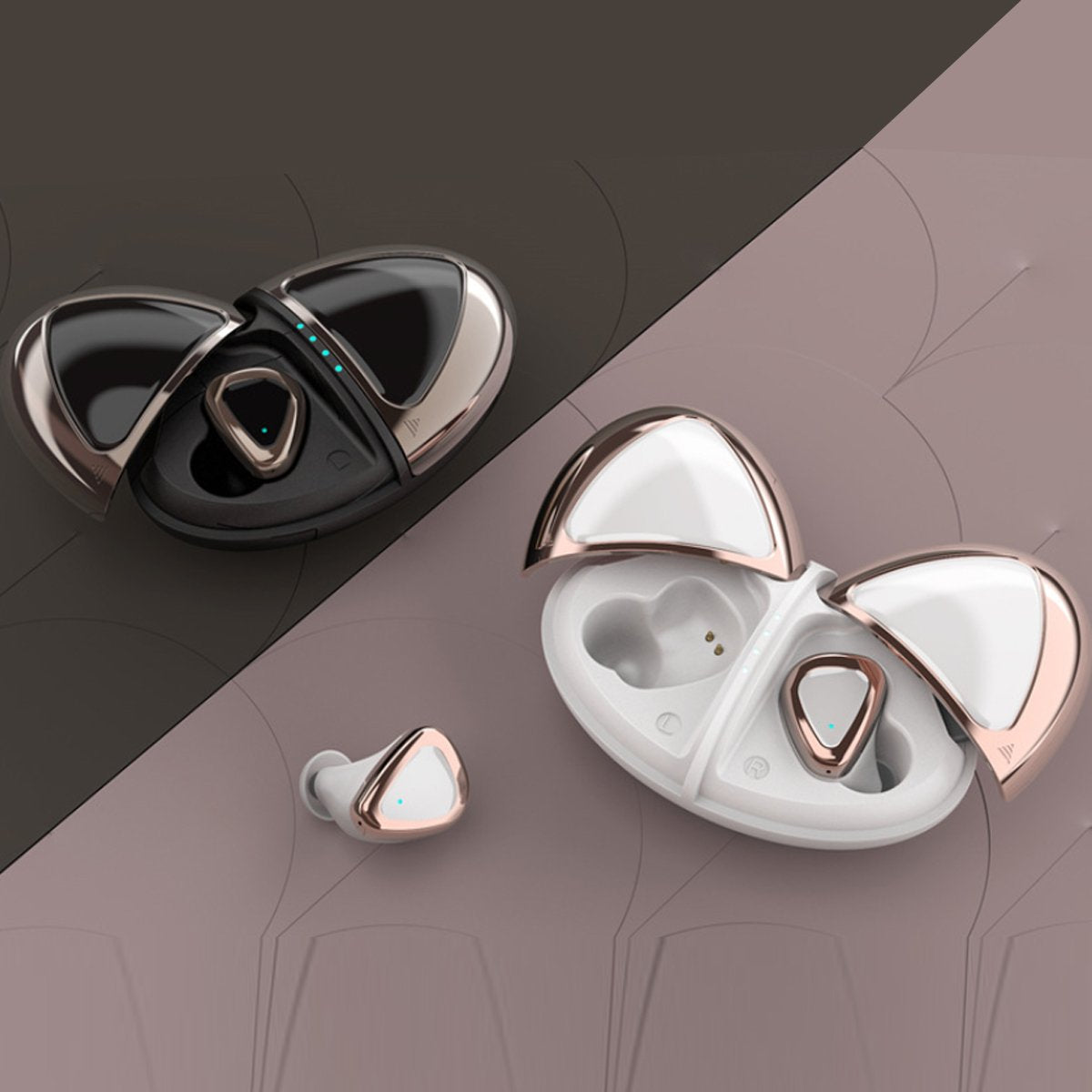 Ladybug 2 in 1 Bluetooth Ear-Pods and charger