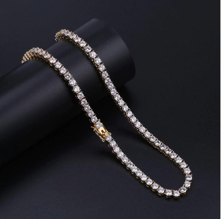 4MM Tennis Choker - 925 Silver Statement | LateurGo 