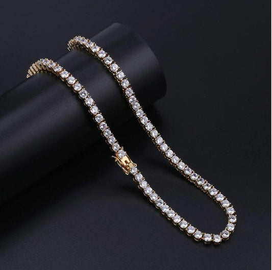 3MM Tennis Choker - 925 Silver Elegance | LateurGo