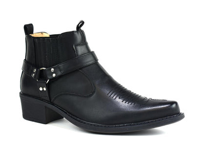 Men's Mid Top Cowboy Boots | Western Style Footwear