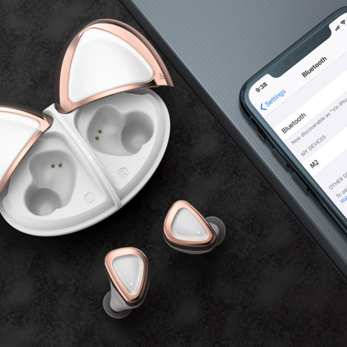 Ladybug 2 in 1 Bluetooth Ear-Pods and charger