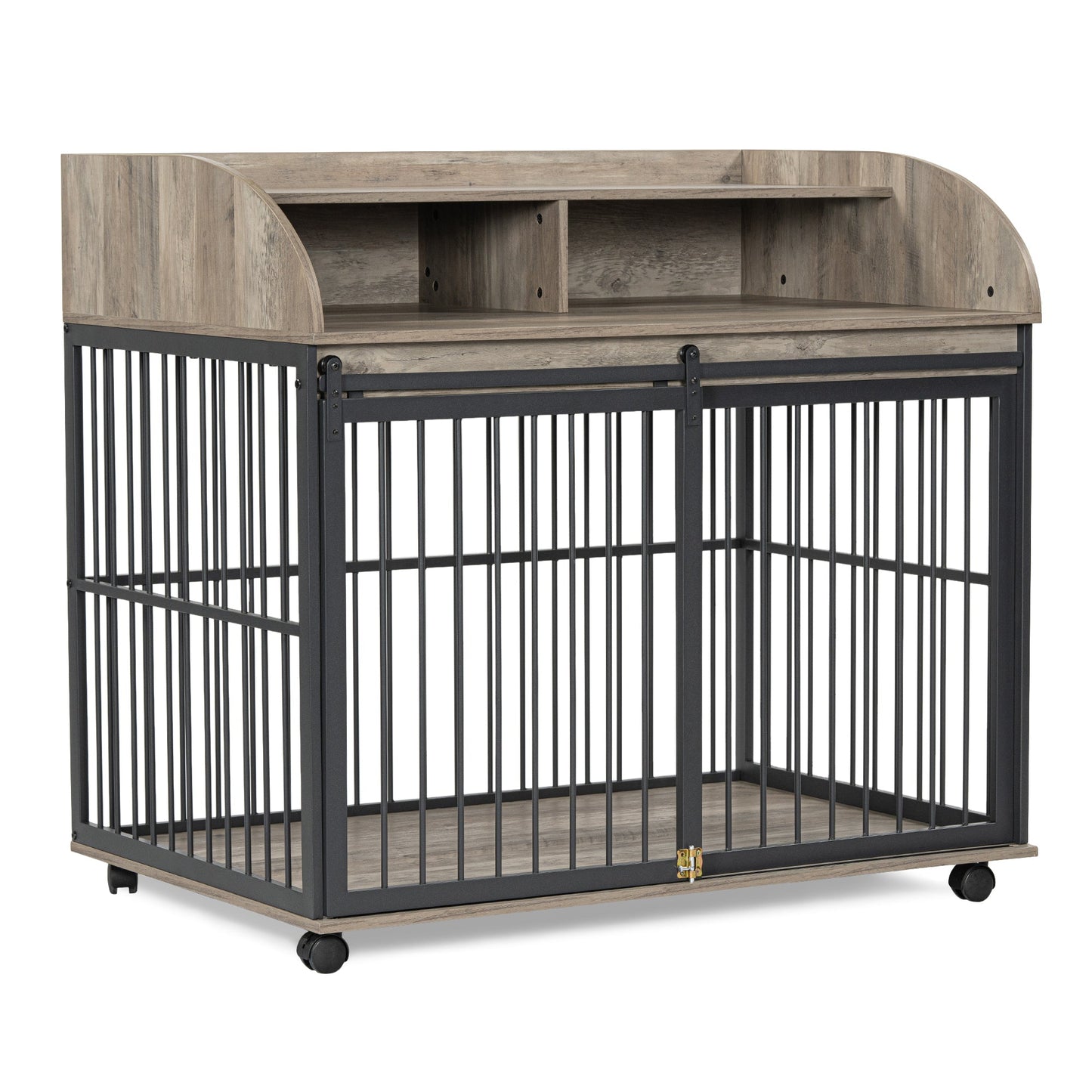 44 inch heavy duty large dog crate furniture - LateurGo