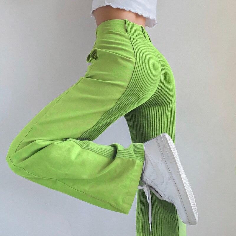 Clothing | Women's Patchwork Corduroy Trousers 