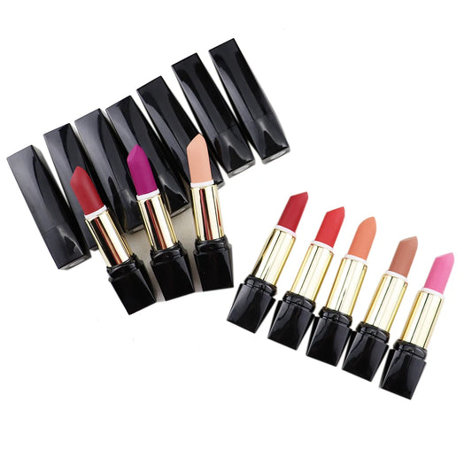 LateurGo Custom Vegan Matte Waterproof Lipstick - 15 Colors