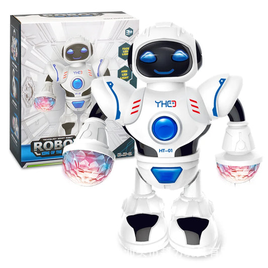 LED Lights Electric Dancing Robot | Educational Toys