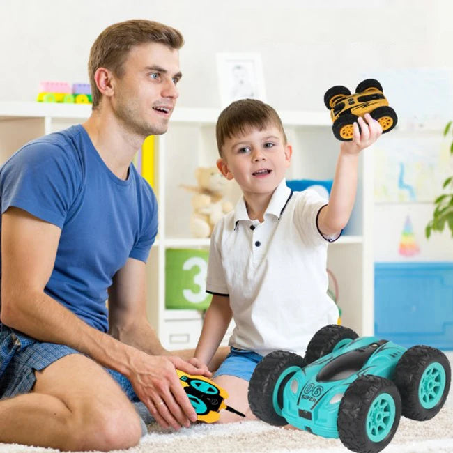 Toy for Kids | Double-Sided Tumbling Stunt Car 