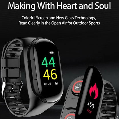 Smartwatch | Earphone | Heart Rate & BP Monitor 