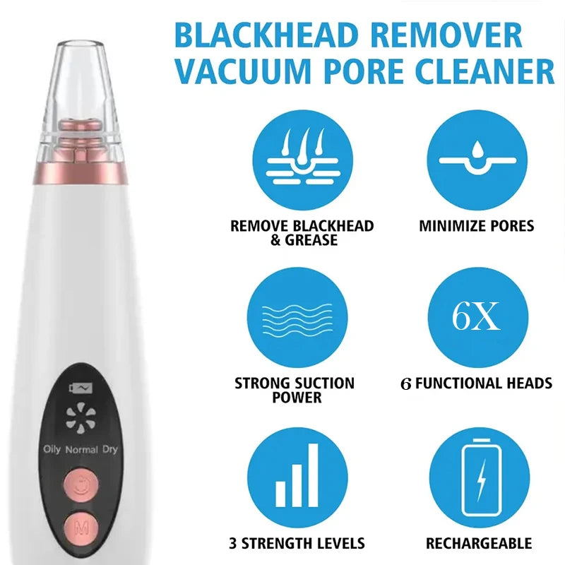 Portable Blackhead Vacuum Device For All Skin Types