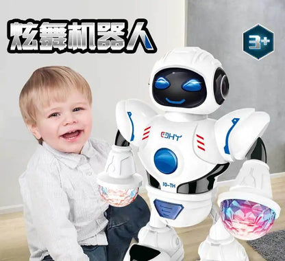 LED Lights Electric Dancing Robot | Educational Toys