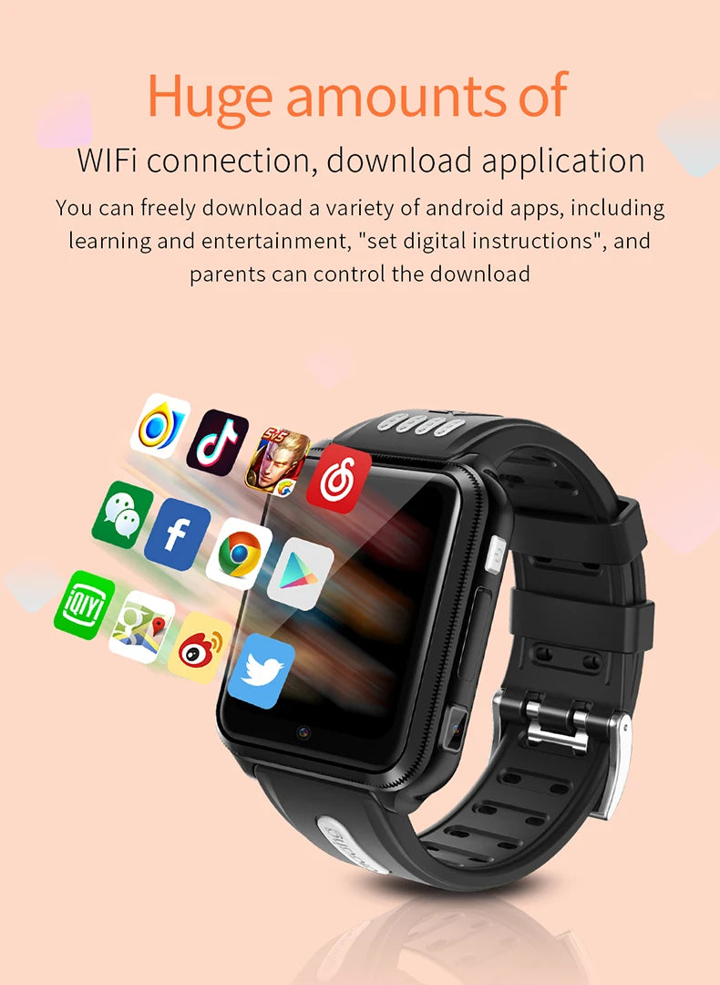 Smartwatch | Android 4G GPS Location | Kids Watch