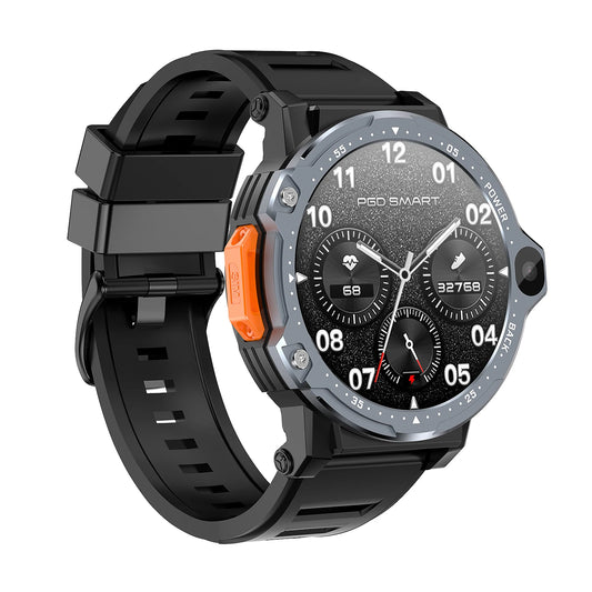 4G Android smartwatch with SIM slot, GPS, and HD camera by LateurGo