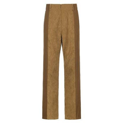 Clothing | Women's Patchwork Corduroy Trousers 