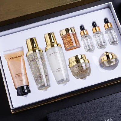 Gold Glow Organic Skincare Set