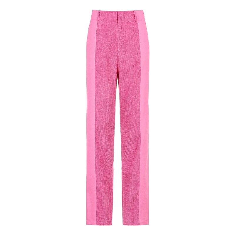 Clothing | Women's Patchwork Corduroy Trousers 