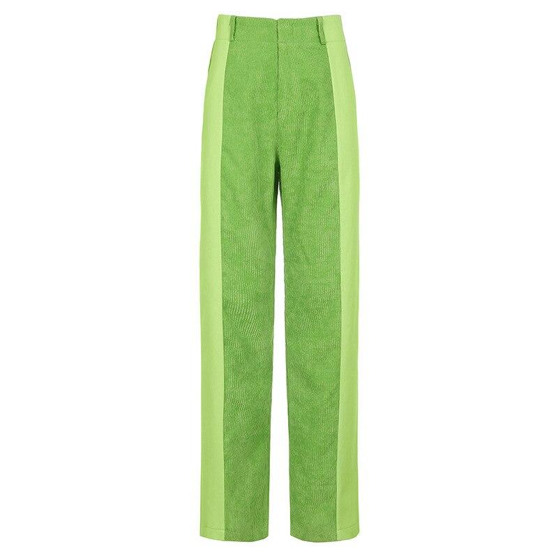 Clothing | Women's Patchwork Corduroy Trousers 