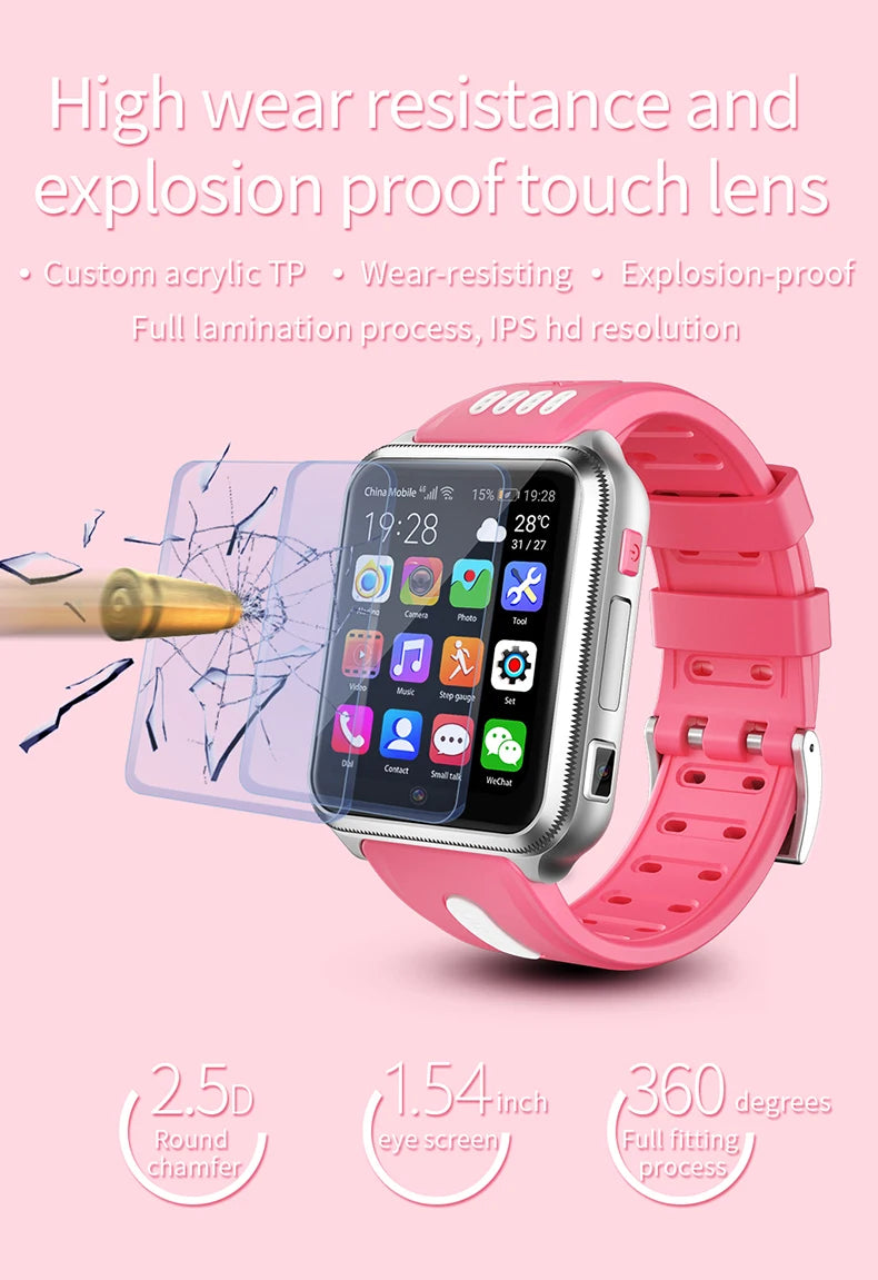 Smartwatch | Android 4G GPS Location | Kids Watch