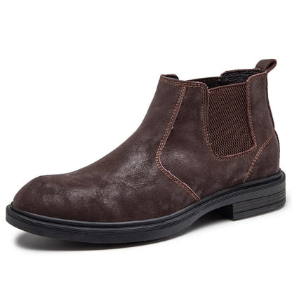 Men's Vegan Leather Angle Boots | Stylish Footwear 